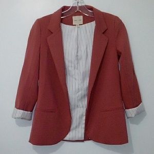 Silence and Noise open front blazer